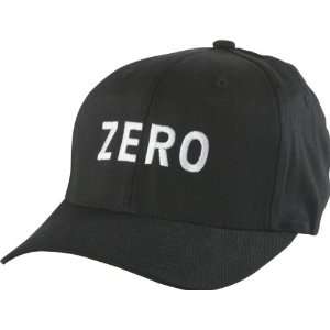 Zero Army Hat Youth Black Flex Fit Skate Hats:  Sports 