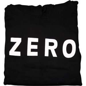  Zero Army Hooded Sweatshirt [Small] Black: Sports 