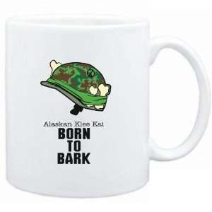   Mug White  Alaskan Klee Kai / BORN TO BARK  Dogs: Sports & Outdoors