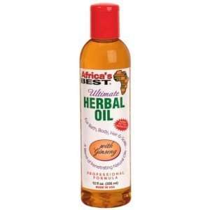    Africas Best Hair and Scalp ULTIMATE HERBAL OIL 8oz: Beauty