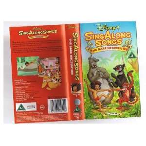Disneys Sing Along Songs:The Bare Necessities. Vol 1 VHS: .co 