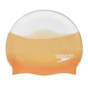 Speedo Silicone Composite Swim Cap:  Sports & Outdoors