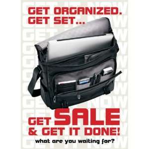  Get Organized Get Set Luggage Sale Sign: Office Products
