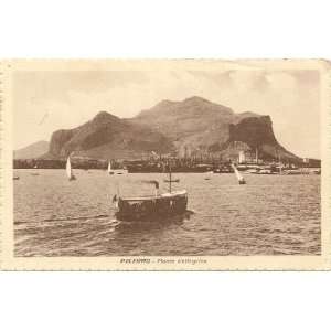  1920s Vintage Postcard Monte Pellegrino Palermo Italy 