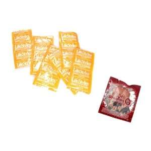 LifeStyles Vibra Ribbed Premium Latex Condoms Lubricated 108 condoms 