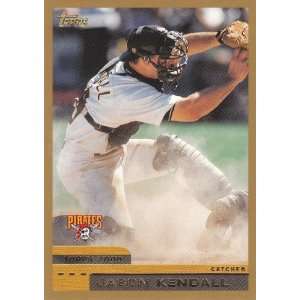 2000 Topps Baseball Gold Pre Production Promo Card  Jason Kendall #PP2