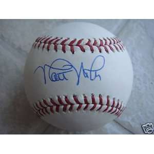  Matt Nokes Yankees Tigers Official Signed Ml Ball W/coa 