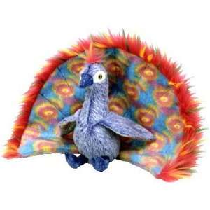  TY Beanie Baby   FLASHY the Peacock [Toy]: Toys & Games