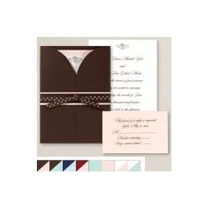  Exclusively Weddings Wrapped in Romance Wedding Invitation 