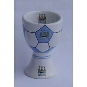  Manchester City Fc Officia Ceramic Egg Cup: Sports 