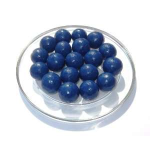  15 Clays Marbles   BLUE TRADITION  Clay Marble 16 mm: Toys 