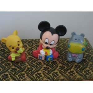   MOUSE SON, POOH with HUNNY POT & HIPO Coin Bank: Everything Else