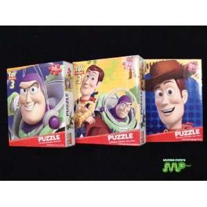 Toy Story 3 100 Piece Jigsaw Puzzles [Set Of 3] Feauturing: Jesse 