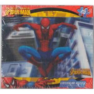  Marvel Spiderman Lenticular Puzzle # 1   28 Pieces: Toys 