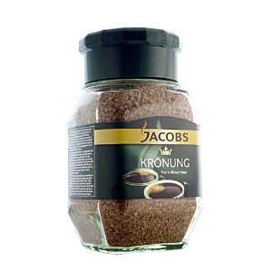 Jacobs Kronung Gold Instant Coffee in Grocery & Gourmet Food