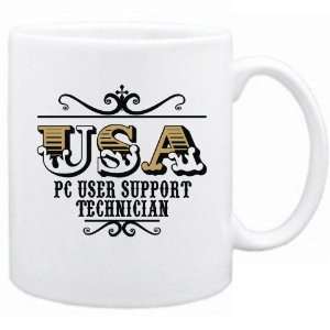 New  Usa Pc User Support Technician   Old Style  Mug Occupations 