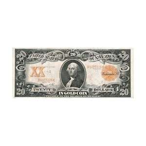    1886 Martha Washginton $1 Silver Dollar Note 