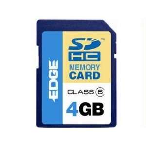  4GB EDGE PROSHOT SDHC MEMORY CARD CLASS6: Computers 