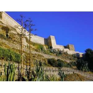  View of Outside Walls of San Miguel Castle, Almunecar 