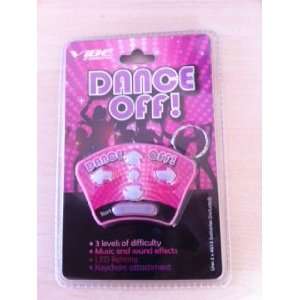  Dance Off! Hand Held Key Chain Game with 3 Levels of 
