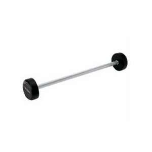  100 lb Urethane Encased Staight Weight Lifting Bar Sports 