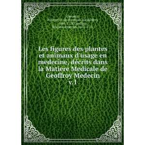   medecine, dÃ©crits dans la Matiere Medicale de Geoffroy Medecin. v.1