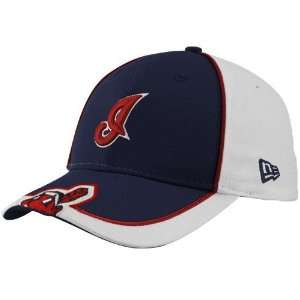 New Era Cleveland Indians White Nopus Adjustable Hat:  