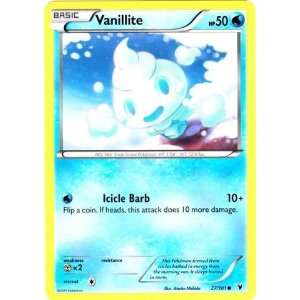    Pokemon   Vanillite (27)   BW   Noble Victories Toys & Games
