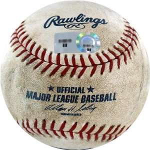  Giants at Dodgers Game Used Baseball 9 30 2007 Sports 