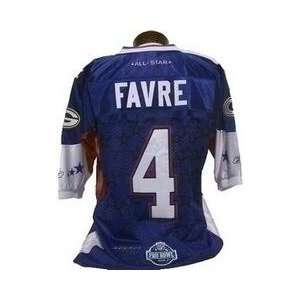    Brett Favre Unsigned 2008 Pro Bowl Jersey: Sports & Outdoors