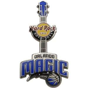 Hard Rock Cafe Orlando Magic 2010 11 Commemorative Guitar Pin  