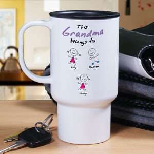  Personalized Belongs To Travel Mug