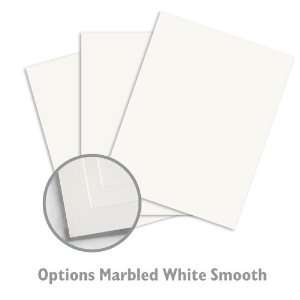  Options Marbled White Paper   750/Carton: Office Products
