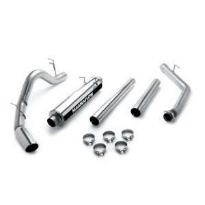   15910 Stainless Steel Single Turbo Back Exhaust System: Automotive
