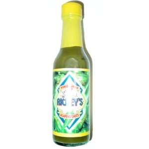 Rickeys World Famous Jalapeno Sauce   5 Grocery & Gourmet Food