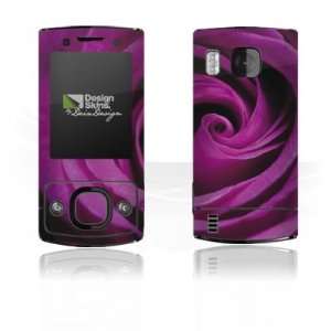  Design Skins for Nokia 6700 Slide   Purple Rose Design 