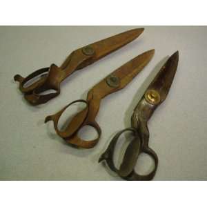  Antique 1859 Civil War Era Heinisch Et. 2 Al. Scissors 