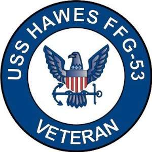 US Navy USS Hawes FFG 53 Ship Veteran Decal Sticker 5.5 