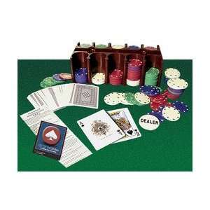  Texas Holdem Tournament Set includes Accessories Sports 