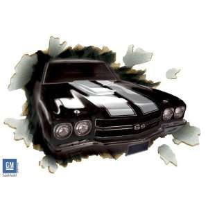 1970 Chevelle SS 396 Through the Wall Peel and Stick