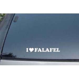  I Love Falafel Vinyl Decal Stickers 