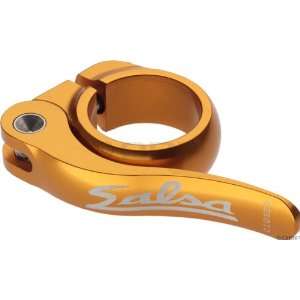  Salsa Flip Lock Seat Clamp 32mm Gold: Sports & Outdoors