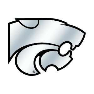  Kansas State Wildcats Silver Auto Emblem: Sports 