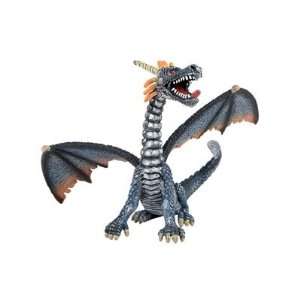     Bullyland Fantasy figurine Dragon assis (bleu) 11 cm Toys & Games