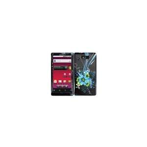  Motorola TRIUMPH WX435 Blue flower Cell Phone Snap on 