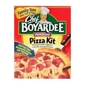 Chef Boyardee 2 Pepperoni Pizza Kit 33.6 oz   4 Unit Pack  