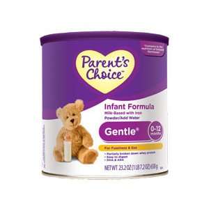   Choice Infant Formula With Iron GENTLE 4.41 OZ Full Day Supply