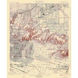  USGS TOPO MAP ALHAMBRA CALIFORNIA (CA) 1926: Home 