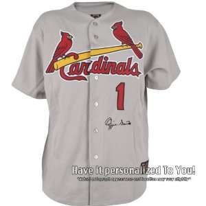  Ozzie Smith St. Louis Cardinals Personalized Autographed 