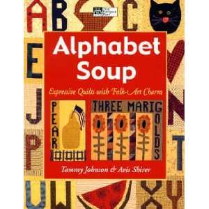  5259 Alphabet Soup Folk Art Quilt Book by That Patchwork 